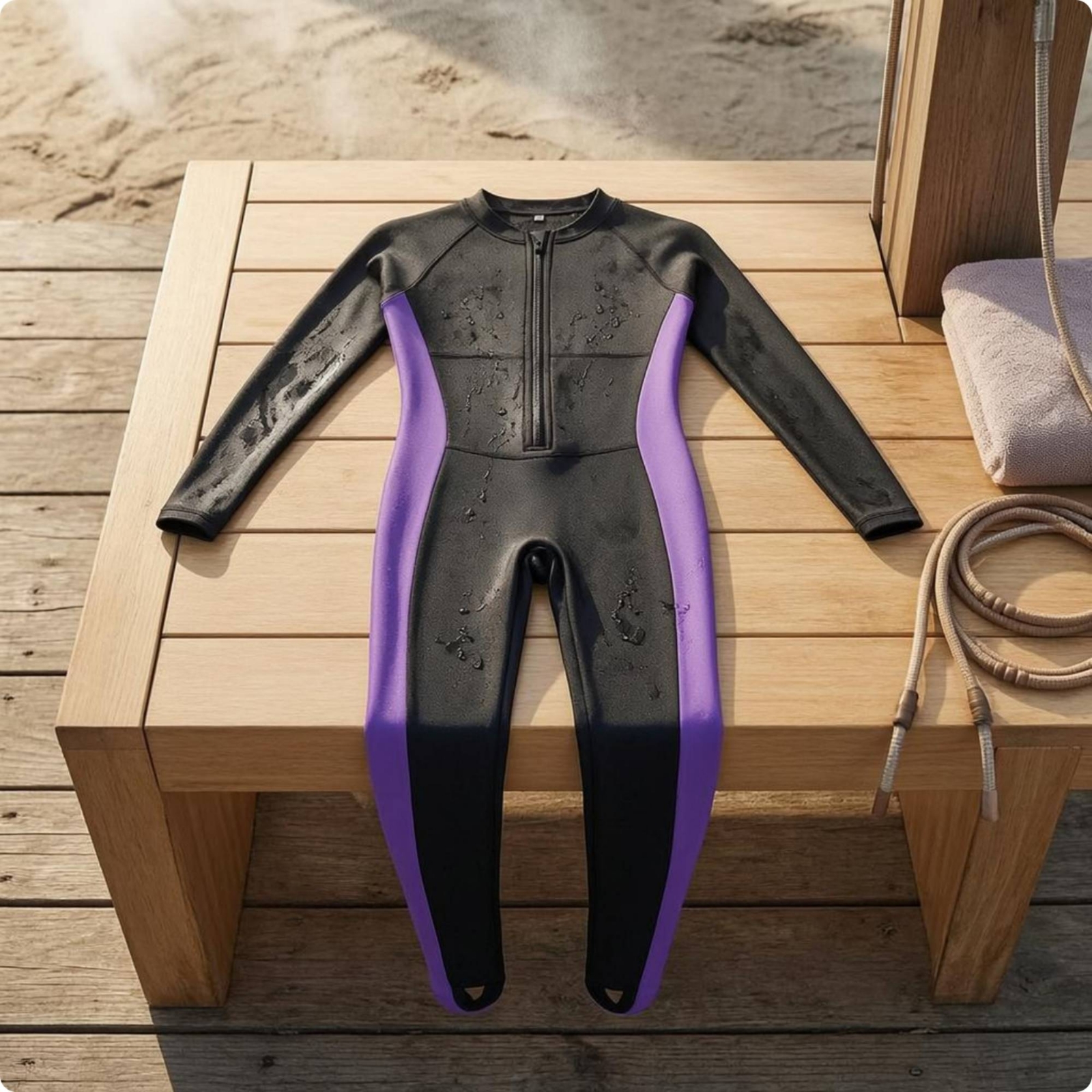 Zip Front Long Sleeve Rash Gua - Aquatic Sports Wear review and price