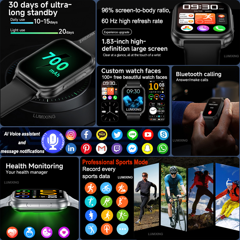 2026 New Smartwatches Men Wome - Aquatic Sports Performance review and price