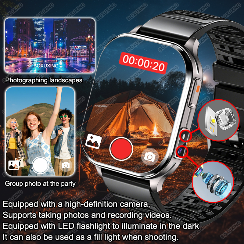 New Smartwatch Men Women Camer - Aquatic Sports Performance review and price